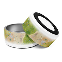 Sebastian & Clementine Road Through The Forest Vintage Collection Pet Bowl