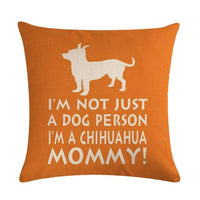 Pet Dog Elegant Design Linen Cotton Throw Pillow Covers Dog Pattern Cotton Throw Pillow Covers Car Sofa Cushion Cover Pillowcases Couch Cushion Cover Home Sofa Bed Decorative Pillows