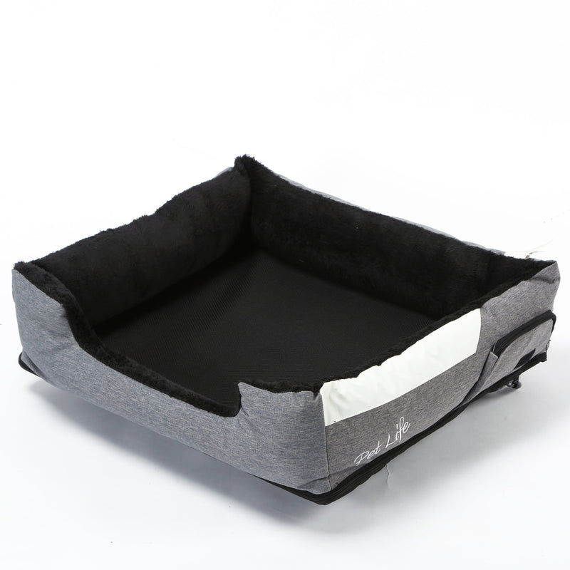 Pet Life "Dream Smart" Electronic Heating and Cooling Smart Dog Bed - BIG FRENCHIES