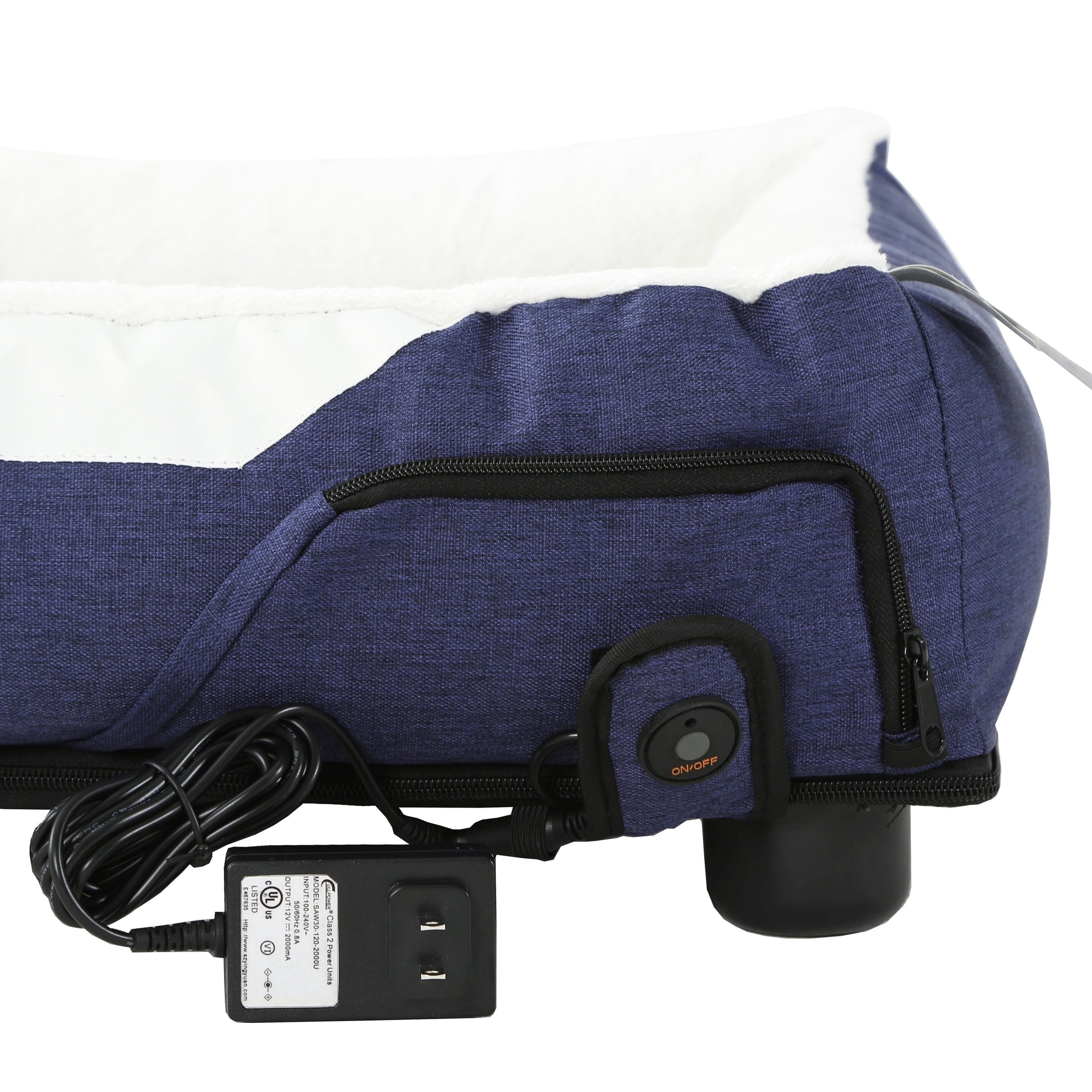 Pet Life "Dream Smart" Electronic Heating and Cooling Smart Dog Bed - BIG FRENCHIES