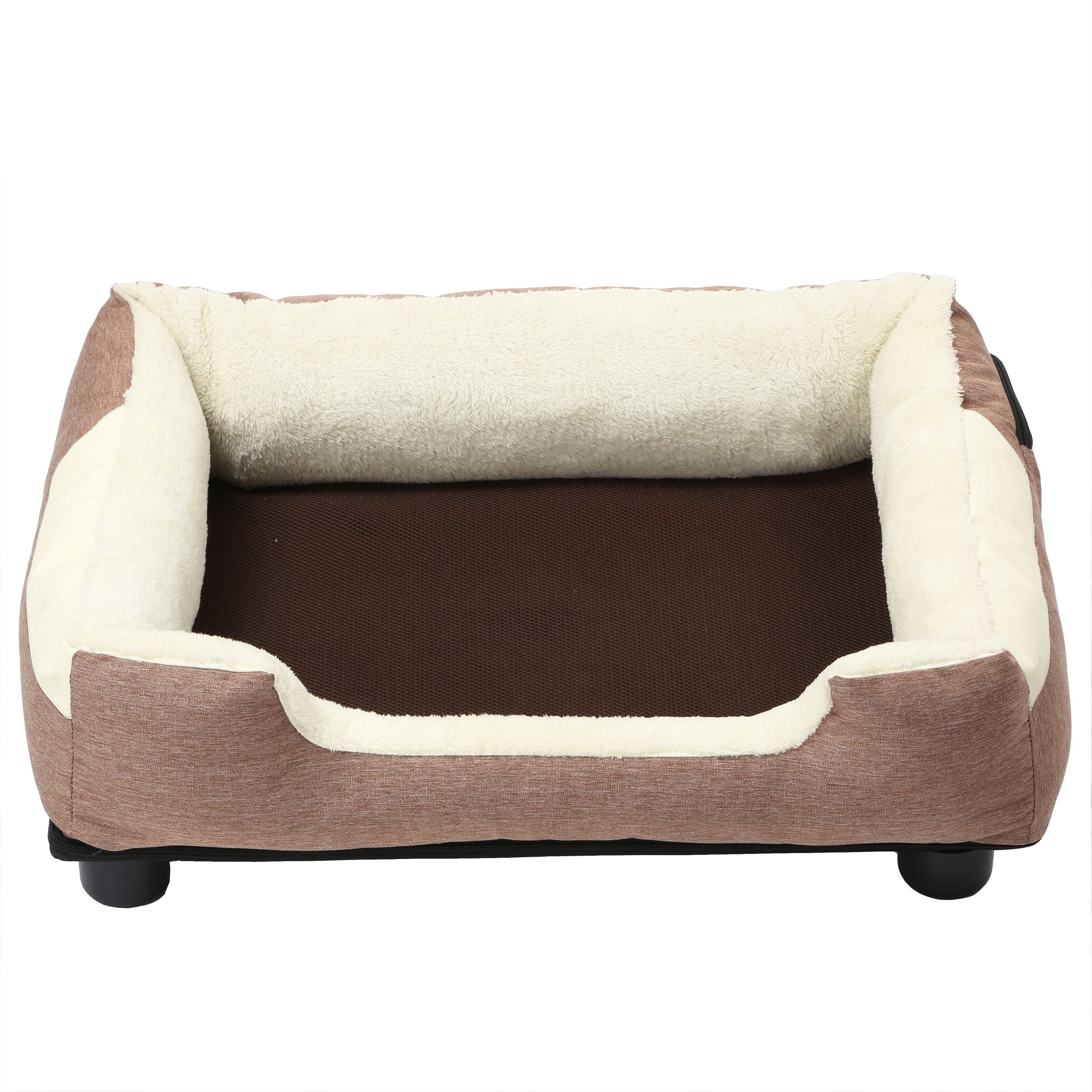 Pet Life "Dream Smart" Electronic Heating and Cooling Smart Dog Bed - BIG FRENCHIES
