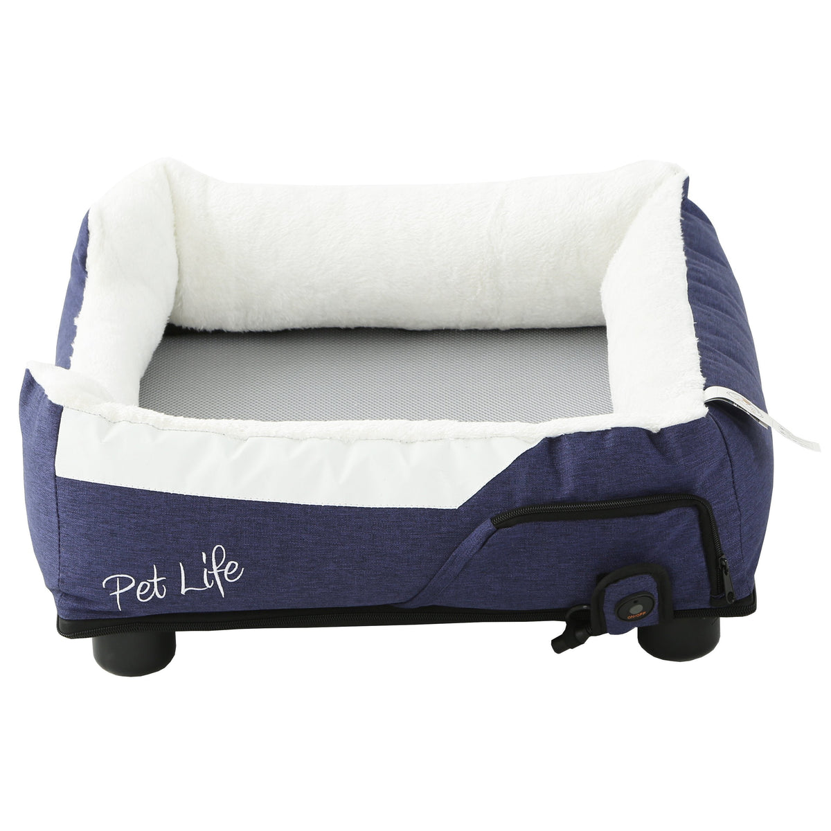 Pet Life "Dream Smart" Electronic Heating and Cooling Smart Dog Bed - BIG FRENCHIES
