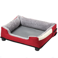 Pet Life "Dream Smart" Electronic Heating and Cooling Smart Dog Bed - BIG FRENCHIES