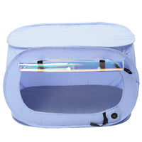 Pet Life "Enterlude" Electric Heating Wire Folding Travel Pet Tent Crate - BIG FRENCHIES