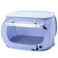 Pet Life "Enterlude" Electric Heating Wire Folding Travel Pet Tent Crate - BIG FRENCHIES