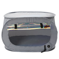 Pet Life "Enterlude" Electric Heating Wire Folding Travel Pet Tent Crate - BIG FRENCHIES