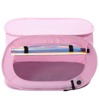 Pet Life "Enterlude" Electric Heating Wire Folding Travel Pet Tent Crate - BIG FRENCHIES