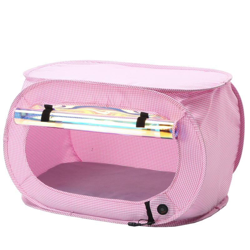 Pet Life "Enterlude" Electric Heating Wire Folding Travel Pet Tent Crate - BIG FRENCHIES