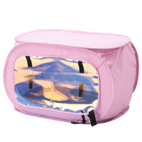 Pet Life "Enterlude" Electric Heating Wire Folding Travel Pet Tent Crate - BIG FRENCHIES
