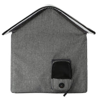 Pet Life 'Hush Puppy' Collapsible Electronic Heating and Cooling Smart Pet House - BIG FRENCHIES
