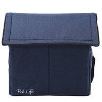 Pet Life 'Hush Puppy' Collapsible Electronic Heating and Cooling Smart Pet House - BIG FRENCHIES