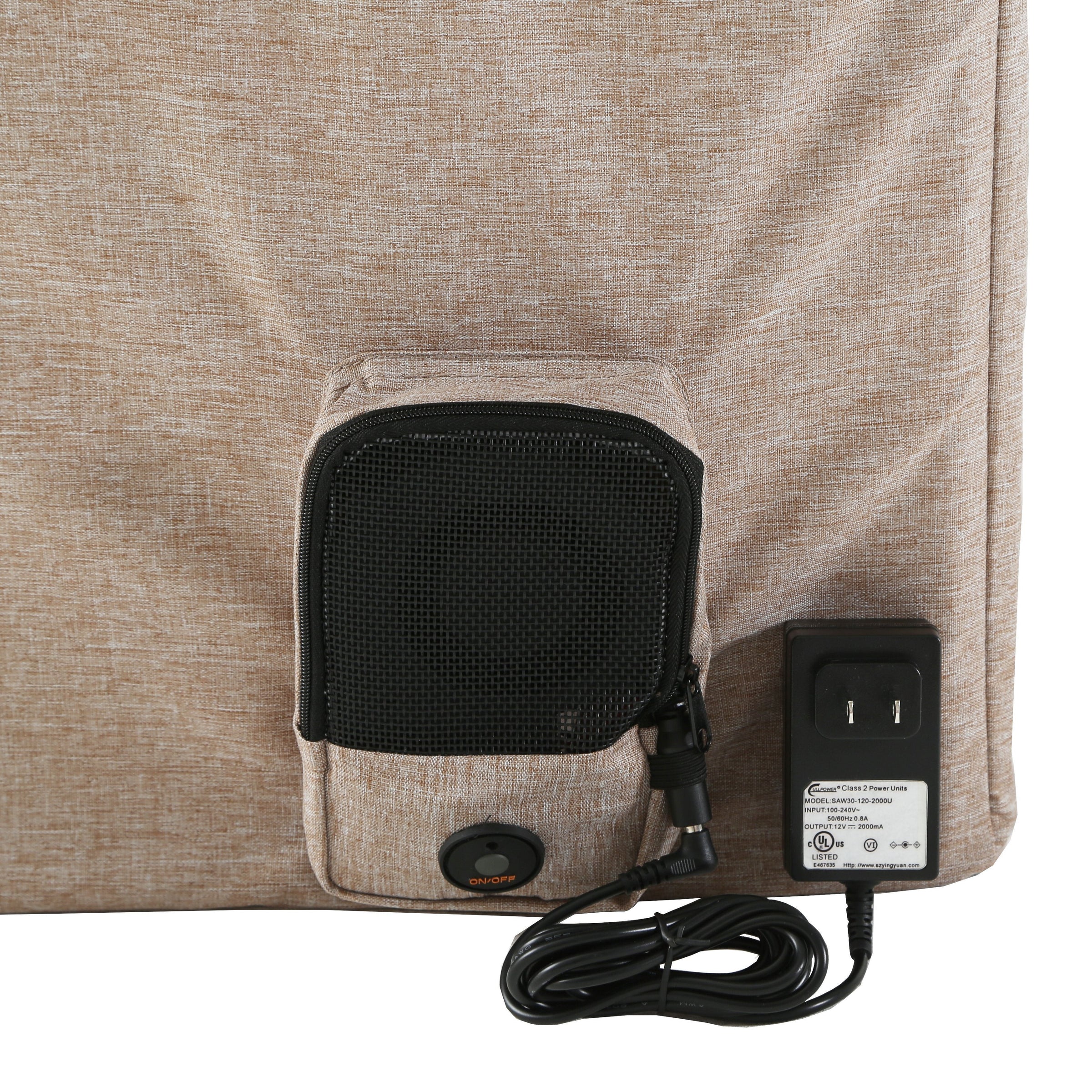 Pet Life 'Hush Puppy' Collapsible Electronic Heating and Cooling Smart Pet House - BIG FRENCHIES