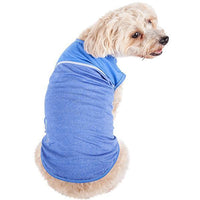 Pet Life ® Active 'Aero-Pawlse' Quick-Dry and 4-Way-Stretch Yoga Fitness Dog T-Shirt Tank Top - BIG FRENCHIES