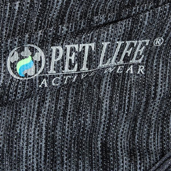 Pet Life ® Active 'Aero-Pawlse' Quick-Dry and 4-Way-Stretch Yoga Fitness Dog T-Shirt Tank Top - BIG FRENCHIES