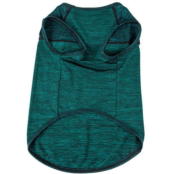 Pet Life ® Active 'Aero-Pawlse' Quick-Dry and 4-Way-Stretch Yoga Fitness Dog T-Shirt Tank Top - BIG FRENCHIES
