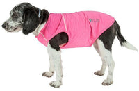 Pet Life ® Active 'Aero-Pawlse' Quick-Dry and 4-Way-Stretch Yoga Fitness Dog T-Shirt Tank Top - BIG FRENCHIES