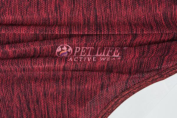 Pet Life ® Active 'Aero-Pawlse' Quick-Dry and 4-Way-Stretch Yoga Fitness Dog T-Shirt Tank Top - BIG FRENCHIES