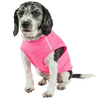 Pet Life ® Active 'Aero-Pawlse' Quick-Dry and 4-Way-Stretch Yoga Fitness Dog T-Shirt Tank Top - BIG FRENCHIES