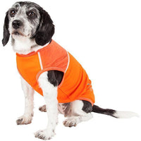 Pet Life ® Active 'Aero-Pawlse' Quick-Dry and 4-Way-Stretch Yoga Fitness Dog T-Shirt Tank Top - BIG FRENCHIES