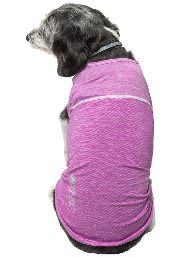 Pet Life ® Active 'Aero-Pawlse' Quick-Dry and 4-Way-Stretch Yoga Fitness Dog T-Shirt Tank Top - BIG FRENCHIES