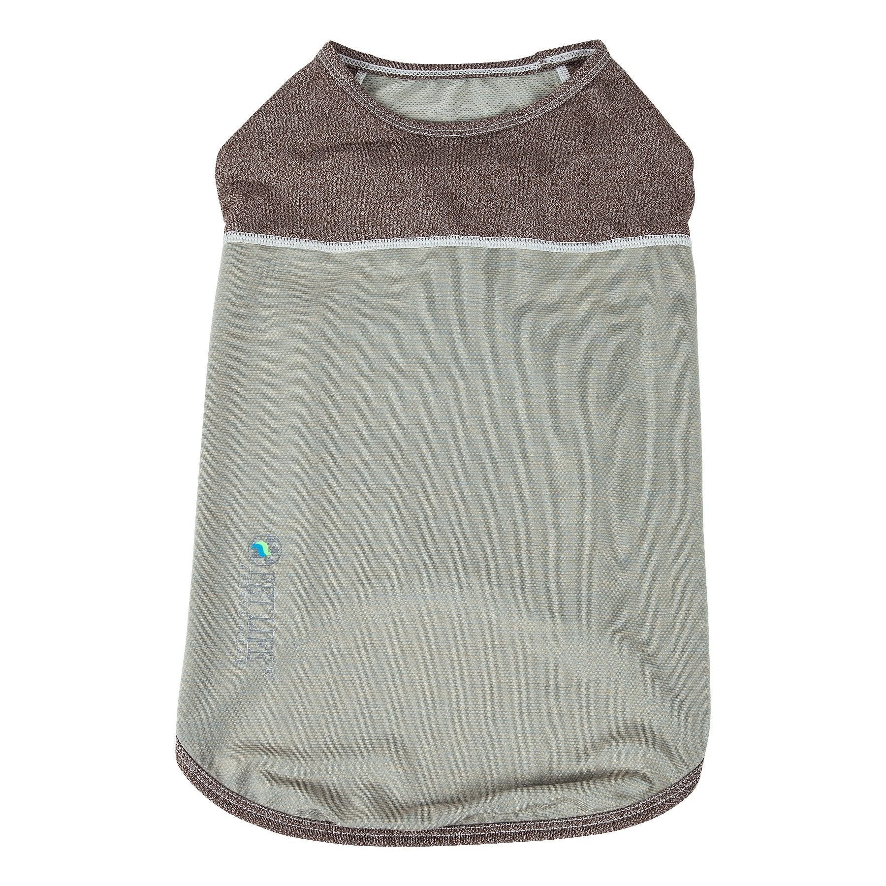 Pet Life ® Active 'Aero-Pawlse' Quick-Dry and 4-Way-Stretch Yoga Fitness Dog T-Shirt Tank Top - BIG FRENCHIES