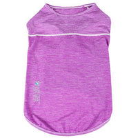 Pet Life ® Active 'Aero-Pawlse' Quick-Dry and 4-Way-Stretch Yoga Fitness Dog T-Shirt Tank Top - BIG FRENCHIES