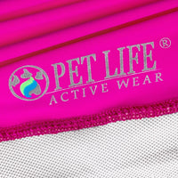 Pet Life ® Active 'Barko Pawlo' Relax-Stretch Quick-Drying Performance Dog Polo T-Shirt - BIG FRENCHIES