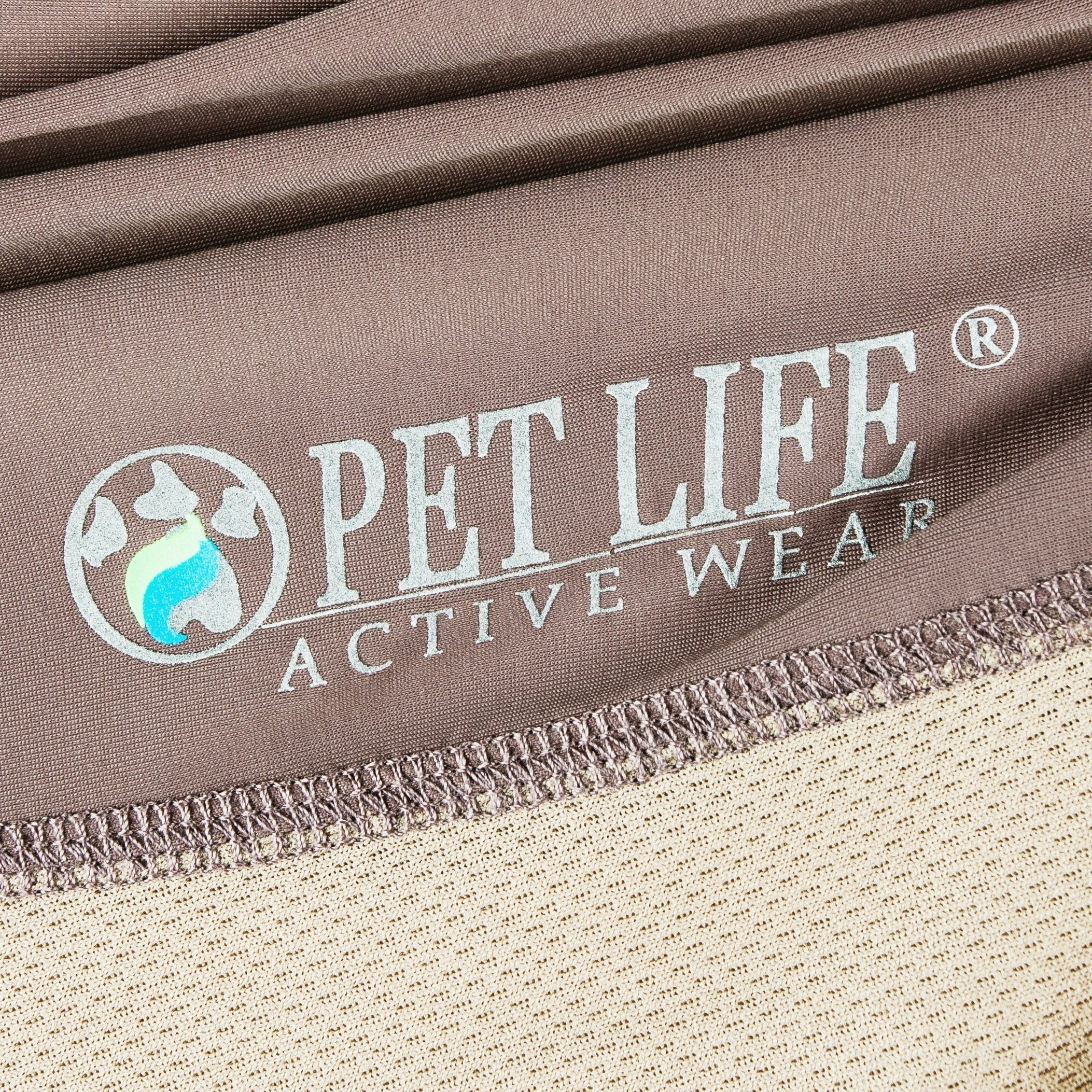 Pet Life ® Active 'Barko Pawlo' Relax-Stretch Quick-Drying Performance Dog Polo T-Shirt - BIG FRENCHIES