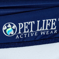 Pet Life ® Active 'Barko Pawlo' Relax-Stretch Quick-Drying Performance Dog Polo T-Shirt - BIG FRENCHIES