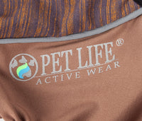 Pet Life ® Active 'Chase Pacer' Medium-weight 4-Way-Stretch Yoga Fitness Dog Tracksuit - BIG FRENCHIES