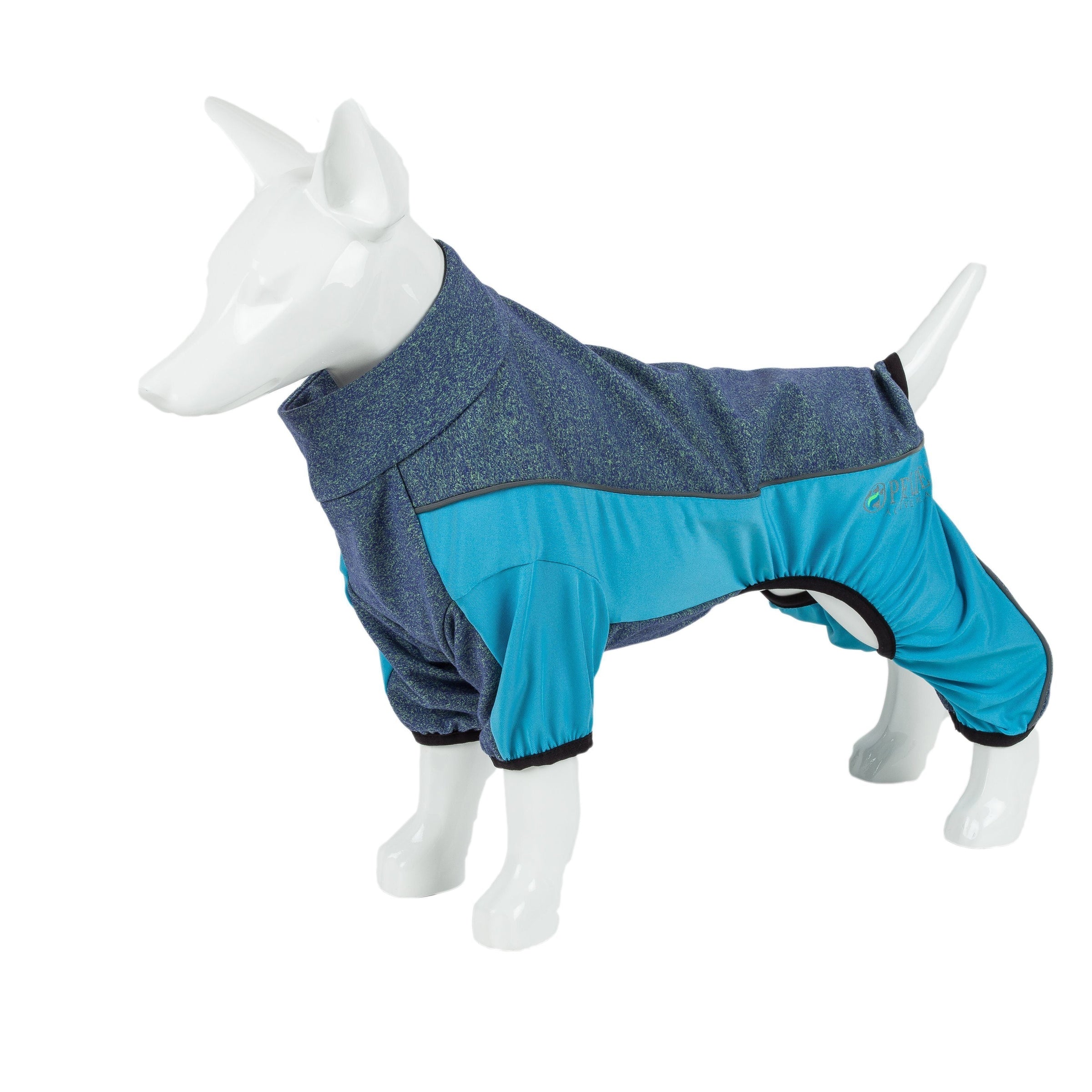 Pet Life ® Active 'Chase Pacer' Medium-weight 4-Way-Stretch Yoga Fitness Dog Tracksuit - BIG FRENCHIES