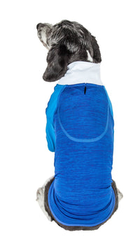 Pet Life ® Active 'Chewitt Wagassy' 4-Way-Stretch Yoga Fitness Long-Sleeve Dog T-Shirt - BIG FRENCHIES