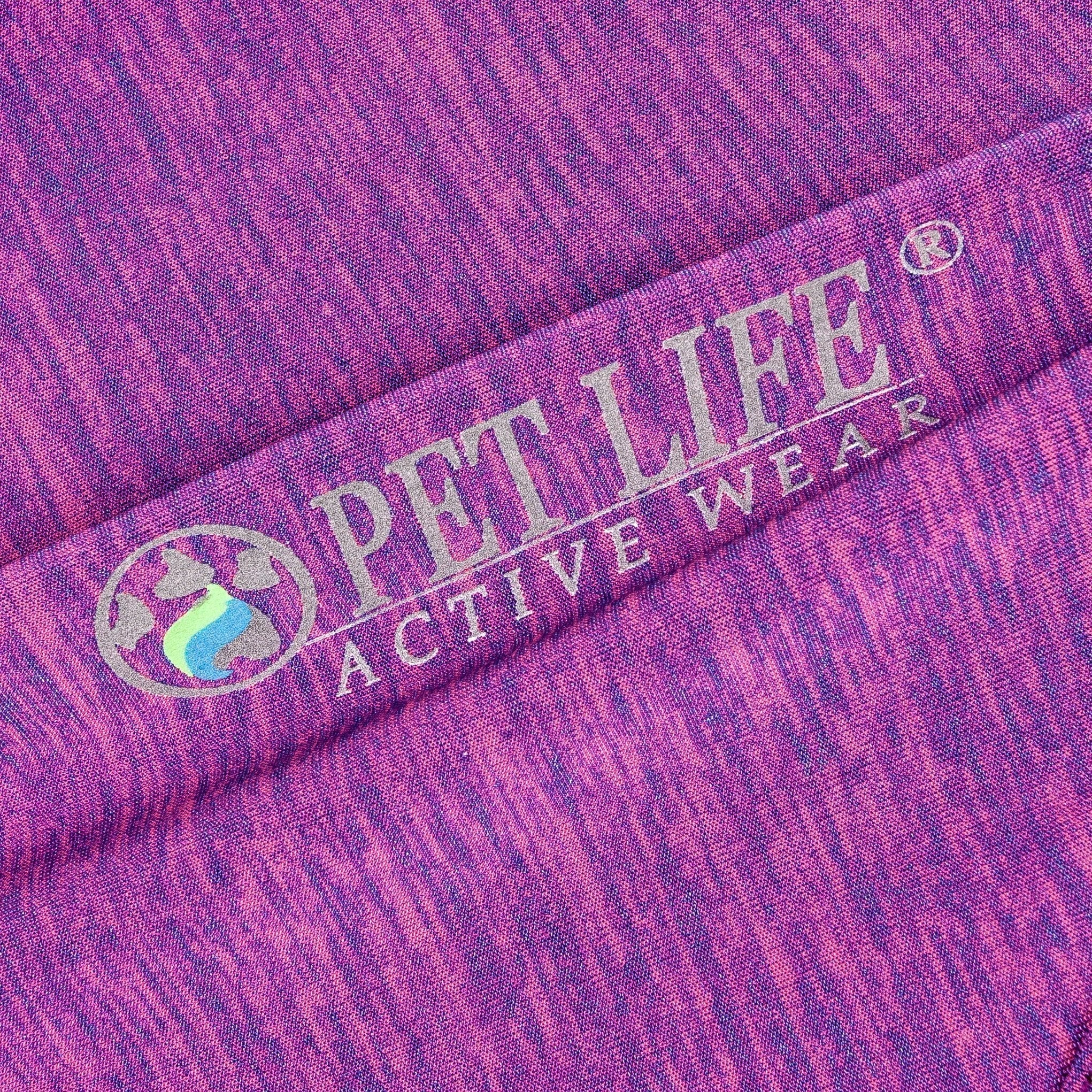 Pet Life ® Active 'Chewitt Wagassy' 4-Way-Stretch Yoga Fitness Long-Sleeve Dog T-Shirt - BIG FRENCHIES