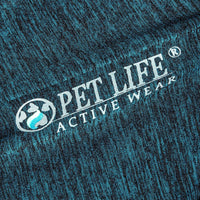 Pet Life ® Active 'Chewitt Wagassy' 4-Way-Stretch Yoga Fitness Long-Sleeve Dog T-Shirt - BIG FRENCHIES