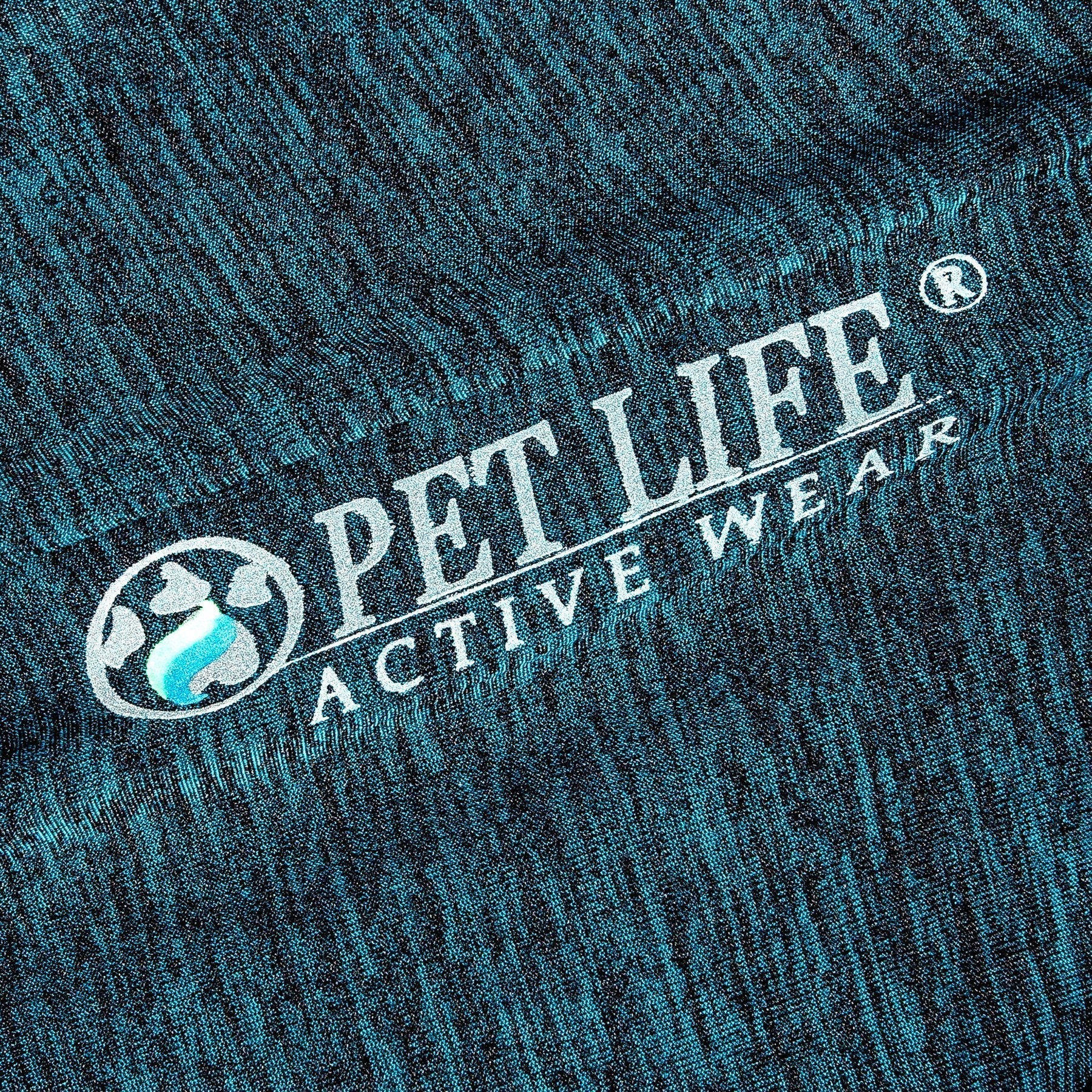 Pet Life ® Active 'Chewitt Wagassy' 4-Way-Stretch Yoga Fitness Long-Sleeve Dog T-Shirt - BIG FRENCHIES