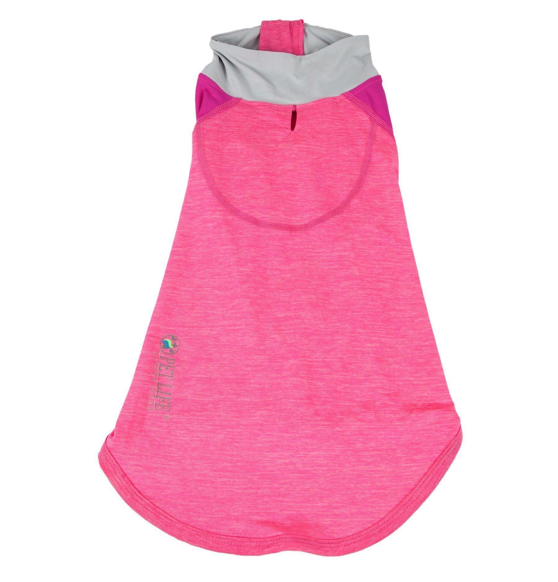 Pet Life ® Active 'Chewitt Wagassy' 4-Way-Stretch Yoga Fitness Long-Sleeve Dog T-Shirt - BIG FRENCHIES