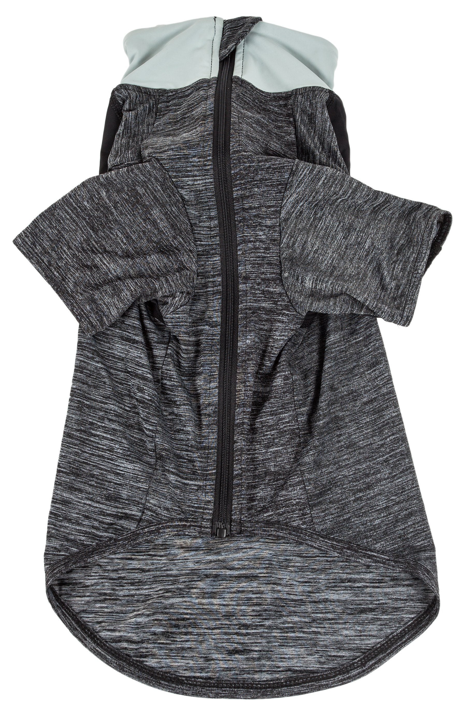 Pet Life ® Active 'Chewitt Wagassy' 4-Way-Stretch Yoga Fitness Long-Sleeve Dog T-Shirt - BIG FRENCHIES