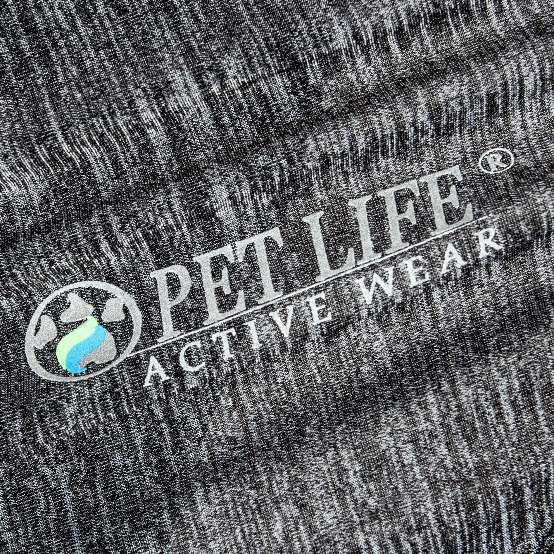 Pet Life ® Active 'Chewitt Wagassy' 4-Way-Stretch Yoga Fitness Long-Sleeve Dog T-Shirt - BIG FRENCHIES