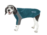 Pet Life ® Active 'Chewitt Wagassy' 4-Way-Stretch Yoga Fitness Long-Sleeve Dog T-Shirt - BIG FRENCHIES