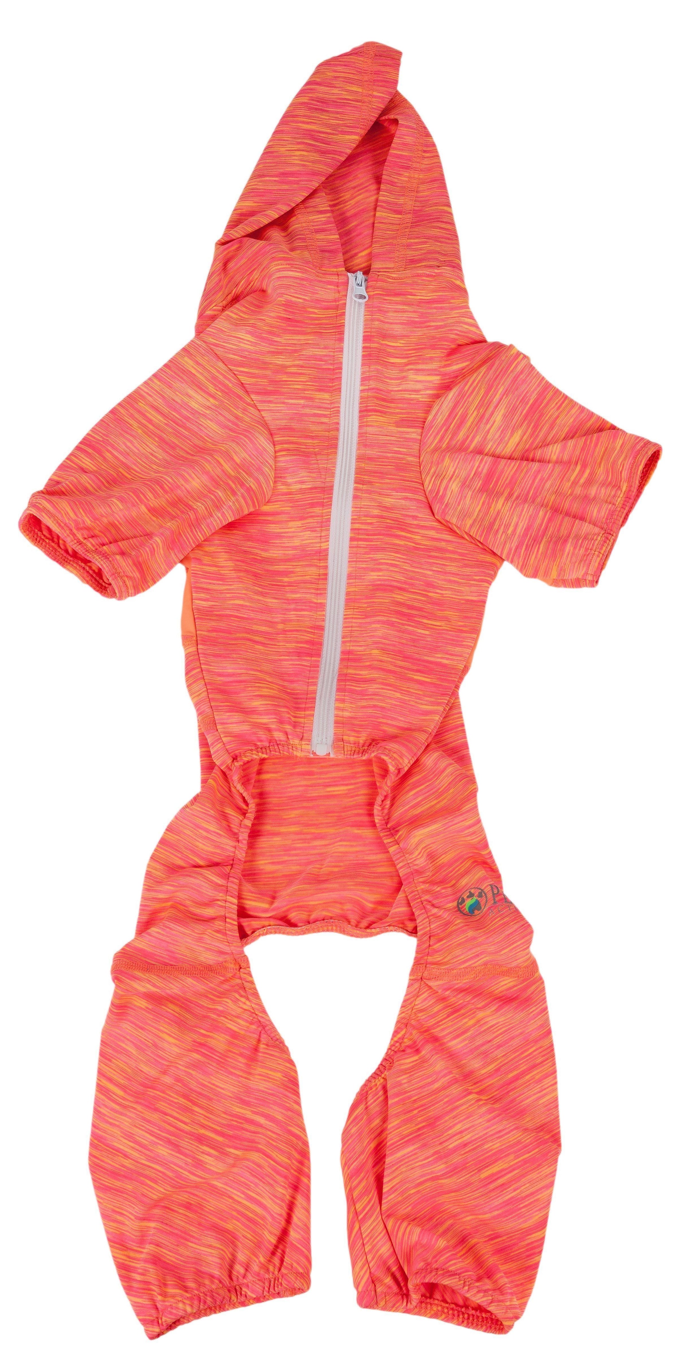 Pet Life ® Active 'Downward Dog' 4-Way-Stretch Fitness Yoga Dog Tracksuit Hoodie - BIG FRENCHIES