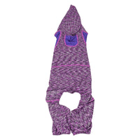 Pet Life ® Active 'Downward Dog' 4-Way-Stretch Fitness Yoga Dog Tracksuit Hoodie - BIG FRENCHIES
