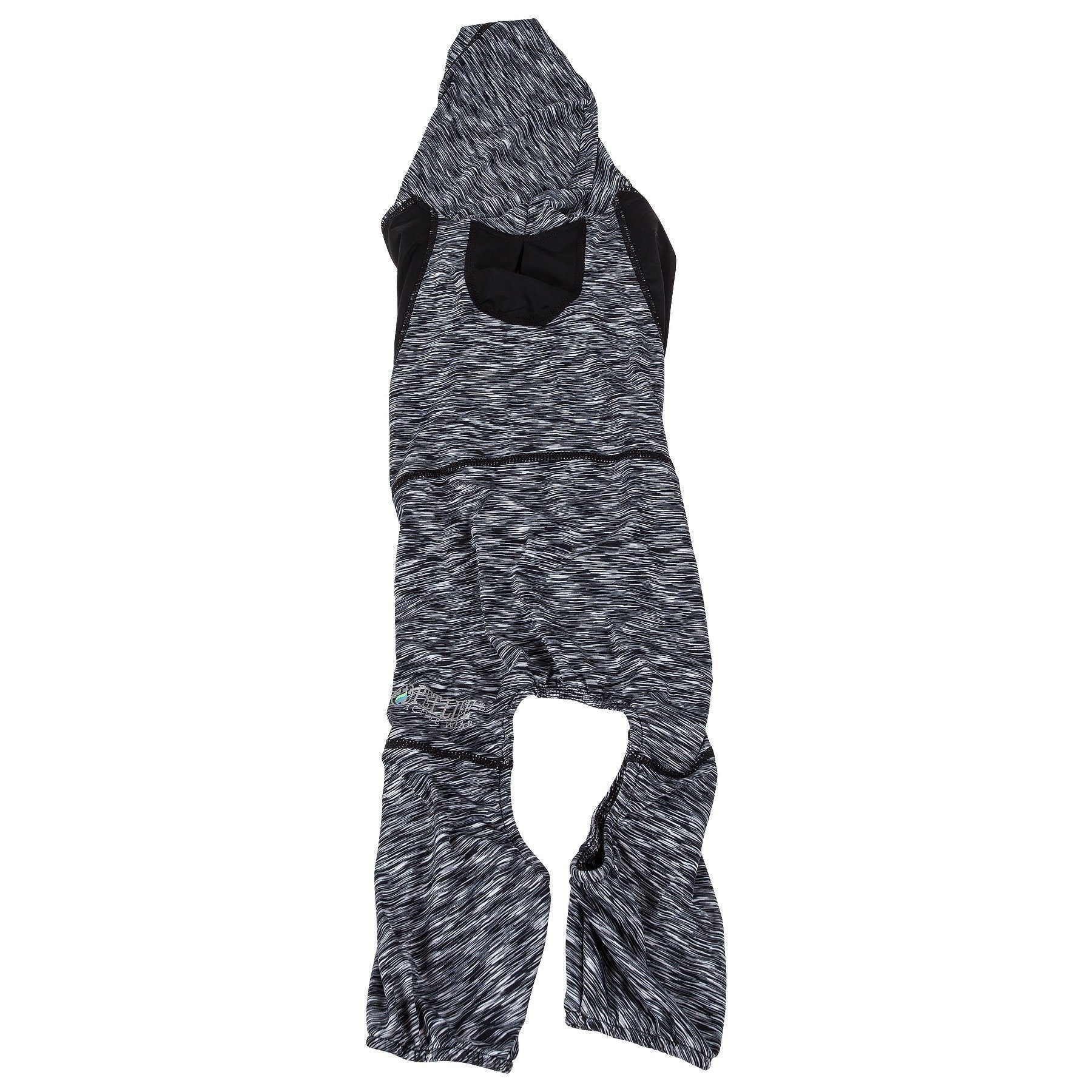 Pet Life ® Active 'Downward Dog' 4-Way-Stretch Fitness Yoga Dog Tracksuit Hoodie - BIG FRENCHIES