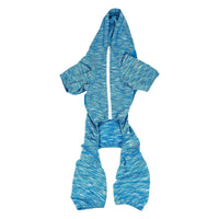 Pet Life ® Active 'Downward Dog' 4-Way-Stretch Fitness Yoga Dog Tracksuit Hoodie - BIG FRENCHIES