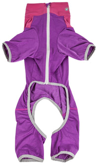 Pet Life ® Active 'Embarker' 4-Way Stretch Fitness Yoga Full Body Dog Tracksuit - BIG FRENCHIES