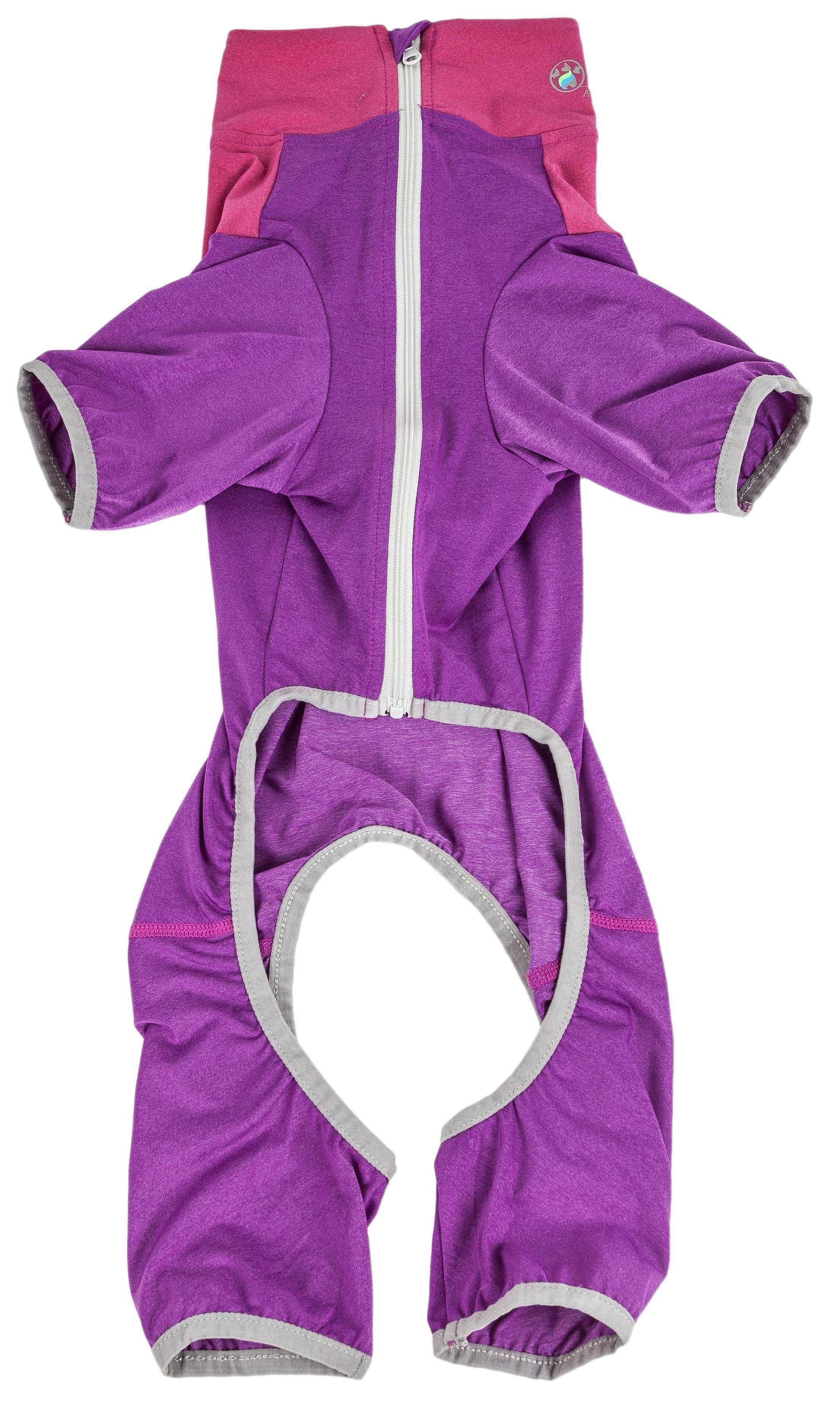 Pet Life ® Active 'Embarker' 4-Way Stretch Fitness Yoga Full Body Dog Tracksuit - BIG FRENCHIES
