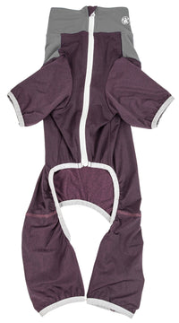 Pet Life ® Active 'Embarker' 4-Way Stretch Fitness Yoga Full Body Dog Tracksuit - BIG FRENCHIES