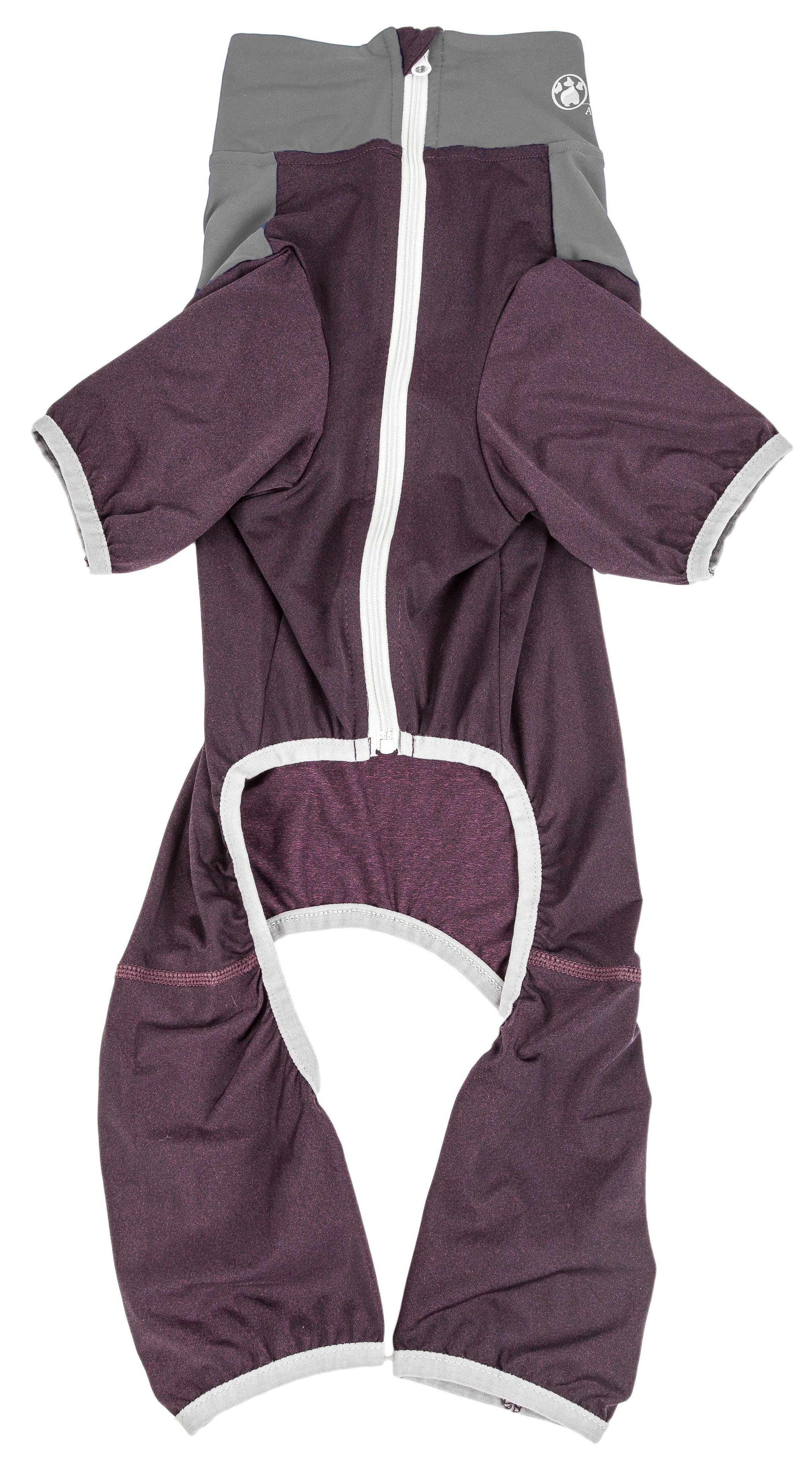 Pet Life ® Active 'Embarker' 4-Way Stretch Fitness Yoga Full Body Dog Tracksuit - BIG FRENCHIES