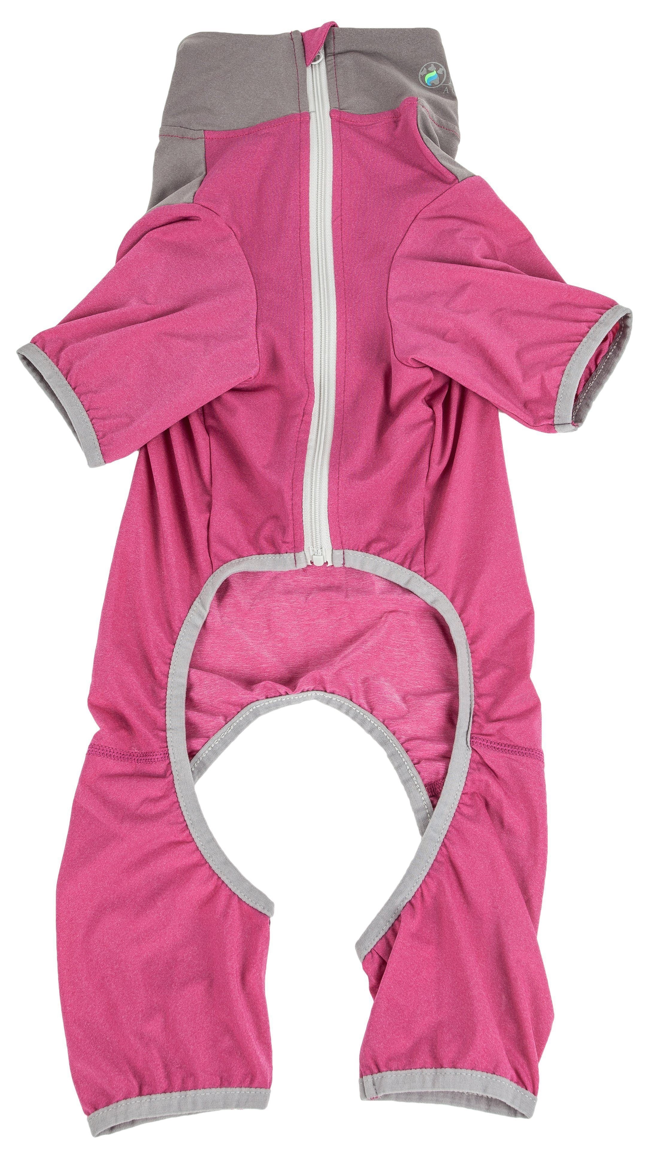 Pet Life ® Active 'Embarker' 4-Way Stretch Fitness Yoga Full Body Dog Tracksuit - BIG FRENCHIES
