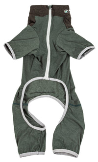 Pet Life ® Active 'Embarker' 4-Way Stretch Fitness Yoga Full Body Dog Tracksuit - BIG FRENCHIES