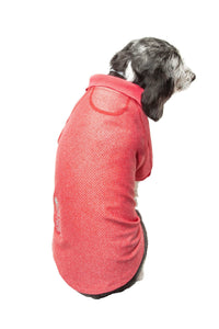 Pet Life ® Active 'Fur-Flex' Stretch and Quick-Dry Anti-Odor Fitness Yoga Dog Polo T-Shirt - BIG FRENCHIES